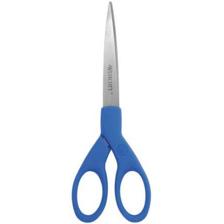 Multipurpose Scissors Straight 7 In. L by USA Westcott Snips Shears & Scissors