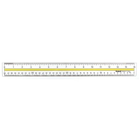 Ruler 15 Inch Data Highlight by USA Westcott Rulers & Straight Edges