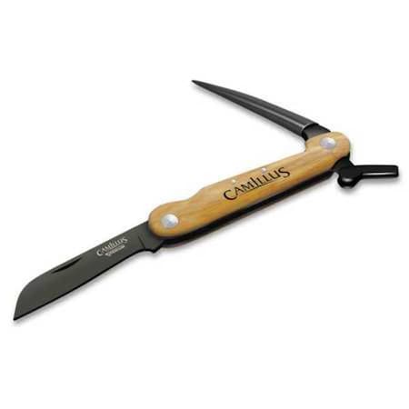 Folding Knife Fine Drop Point 3 In Wood by USA Camillus Folding Knives