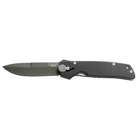 Folding Knife Fine Drop Point 3 3/4 In by USA Camillus Folding Knives