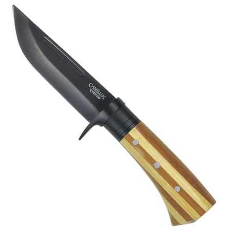 Fixed Blade Knife Fine Drop Point 10 In by USA Camillus Folding Knives