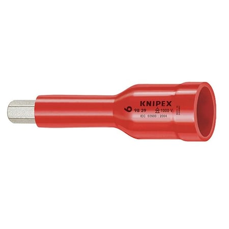 Insulated Socket 3/8 in. Dr 5mm Hex by USA Knipex Hand Ratchets