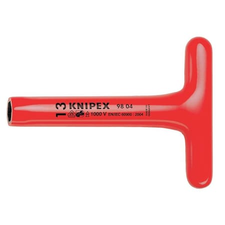 Nut Driver 10.0mm Hollow Tee Ins 8 in. by USA Knipex Nut Drivers