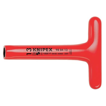 Nut Driver 13.0mm Hollow Tee Ins 8 in. by USA Knipex Nut Drivers