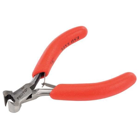 End Cutting Nippers 4 1/2 In by USA Proto Solid Joint Pliers