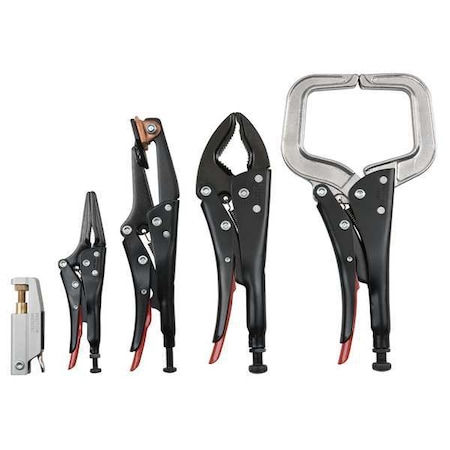 Plier Set Non Insulated Long Nose by USA Proto Locking Pliers