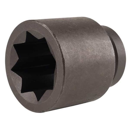 Impact Socket 1 In Dr 1 11/16 In 8 pt by USA Proto Sockets