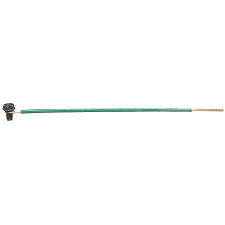 Grounding Tail Ptail Screw Green Pk100 by USA Ideal Electrical Wire Connectors