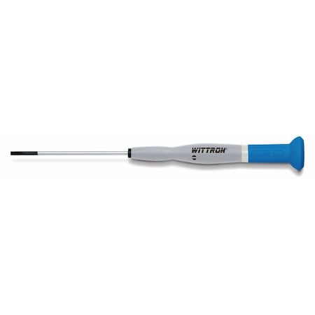 Insulated Screwdriver Slotted 3/64x1 1/2 by USA Witte Screwdrivers