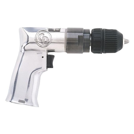 Drill Pistol Keyless Chuck 0.5 HP 3/8 in by USA Chicago Pneumatic Air Drills