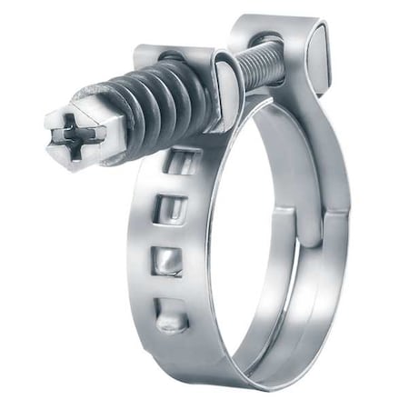 Screw Clamp SS Nom.Size. 3 11/32 In PK10 by USA Oetiker Pneumatic Hose Clamps