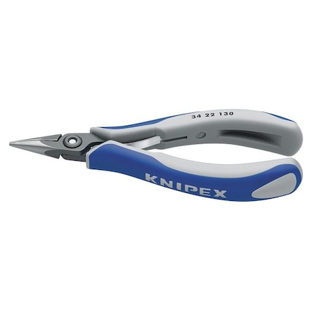 5 1/4" Precision Electronics Gripping Pliers w/ Half Round Jaw Ergonomic Grip by USA Knipex Solid Joint Pliers