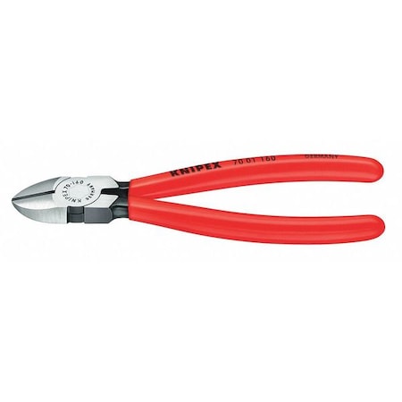 6 1/4" Diagonal Cutter Plastic Grip by USA Knipex Solid Joint Pliers