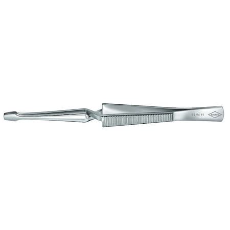 Cross Over Tweezers Straight 6 1/4 In by USA Knipex Inspection & Retrieving Tweezers