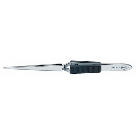Cross Over Tweezers Straight 6 1/4 In Type 92 95 89 by USA Knipex Inspection & Retrieving Tweezers