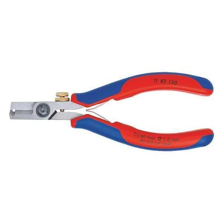 5 1/4" Electronics Wire Stripping Shears Ergonomic Grip Min. Qty 6 by USA Knipex Wire Strippers Crimpers Cable Slitters