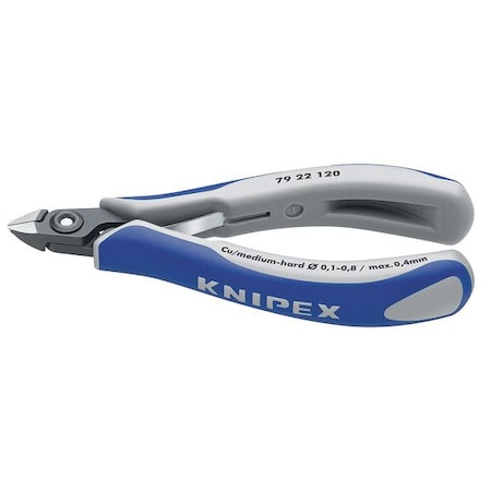 4 3/4" Precision Electronics Diagonal Cutter Ergonomic Grip Min. Qty 6 by USA Knipex Solid Joint Pliers