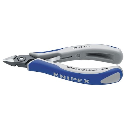 5" Precision Electronics Diagonal Cutter w/ Pointed Head Ergonomic Grip by USA Knipex Cable & Wire Crimping Tools