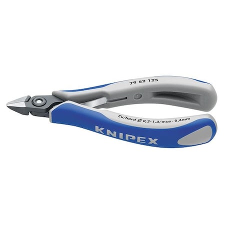 Diagonal Cutters 5 In. OAL Type 79 52 125 by USA Knipex Cable & Wire Crimping Tools