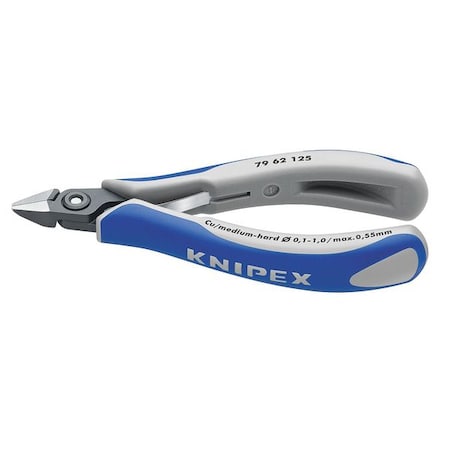 Diagonal Cutters 5 In. OAL Type 79 62 125 by USA Knipex Cable & Wire Crimping Tools