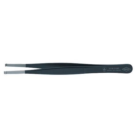 Tweezers ESD Straight 4 3/4 In SS by USA Knipex Inspection & Retrieving Tweezers
