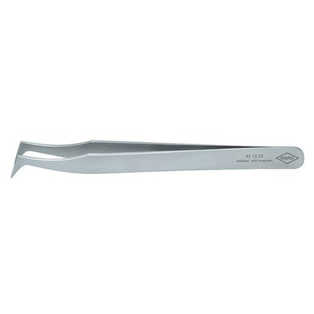 Tweezers Anti Magnetic Bent 4 3/4 In SS by USA Knipex Inspection & Retrieving Tweezers
