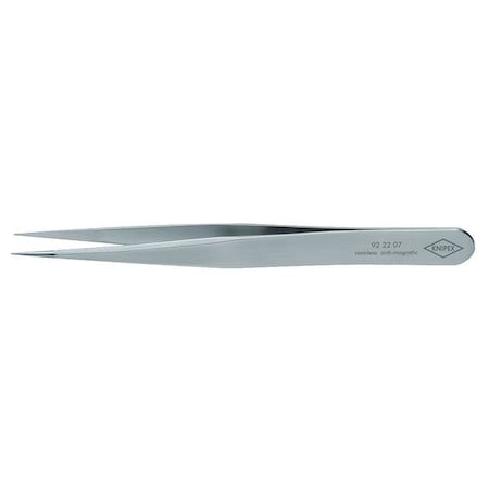 Tweezers Anti Mag Needle Straight 4 1/2 Min. Qty 6 by USA Knipex Inspection & Retrieving Tweezers