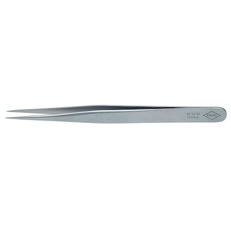 Tweezers Needle Straight Titanium 4 3/4 by USA Knipex Inspection & Retrieving Tweezers