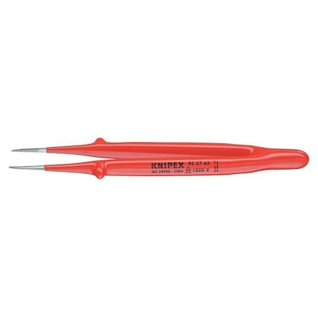 Insulated Precision Tweezers Serrated Tip by USA Knipex Inspection & Retrieving Tweezers