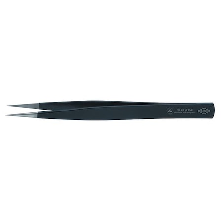 Precision Tweezers ESD Pointed Tip by USA Knipex Inspection & Retrieving Tweezers