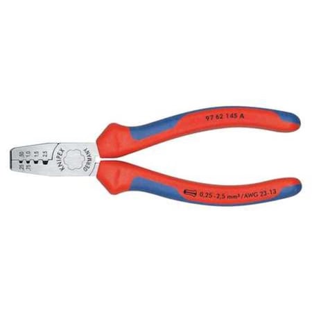 5 3/4" Crimping Pliers For Wire End Ferrules Ergonomic Grip by USA Knipex Cable & Wire Crimping Tools