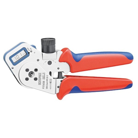 28 13 AWG Four Mandrel Crimping Pliers For Turned Contacts Plastic Grips by USA Knipex Wire Strippers Crimpers Cable Slitters
