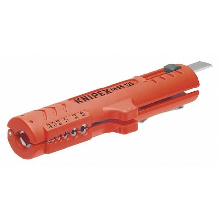 Cable Stripper 5/16 to 33/64 In 4 3/8 In Type 16 85 125 SB by USA Knipex Wire Strippers Crimpers Cable Slitters