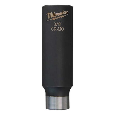 Impact Socket 1/2 In Dr 3/8 In 6 pt Type 49 66 4461 by USA Milwaukee Sockets