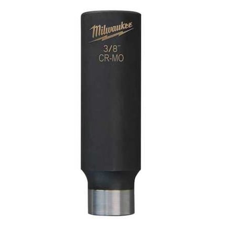 Impact Socket 1/2 In Dr 7/16 In 6 pt Type 49 66 4462 by USA Milwaukee Sockets