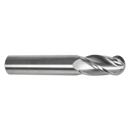End Mill Plain Shank Ball Nose 11/64 by USA Precision Twist Drill High Performance Carbide End Mills