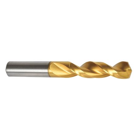 Precision Twist Drill HSS Stub Drill Tin Coat Short 23/64" Min. Qty 6 Technical Info
