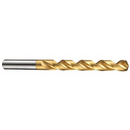 6.4mm HSS TiN ADX Jobber Drill by USA Dormer Jobber Length Drill Bits