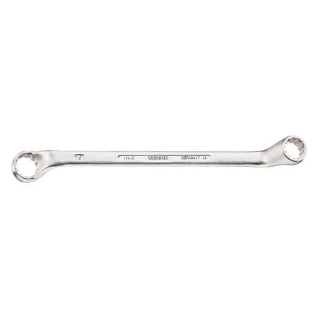 Gedore Double Box End Wrench Offset 13x14mm Technical Info