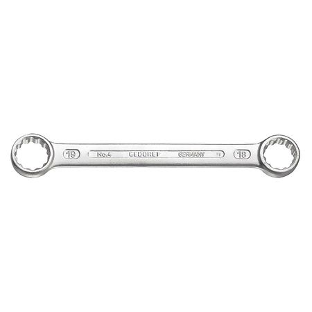 Gedore Flat Double Box End Wrench 18x19mm Technical Info