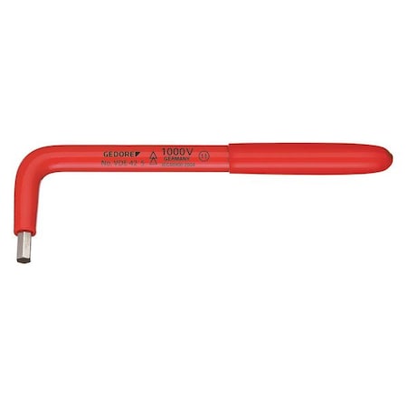 Insulated Hex Allen Key 6mm by USA Gedore Hex Keys