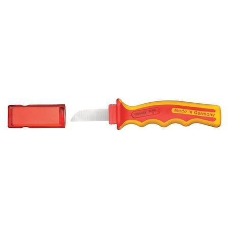 Insulated Cable Knife 7 9/10" L by USA Gedore Wire Strippers Crimpers Cable Slitters