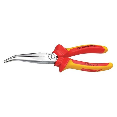 Ins Bent Needle Nose Pliers 6 1/4 by USA Gedore Solid Joint Pliers