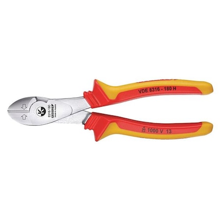 Insulated Power Diagonal Cutter 7 by USA Gedore Solid Joint Pliers