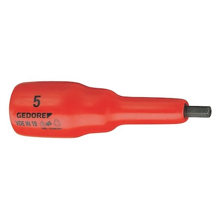 Insulated Screwdriver Bit Socket1/2" 5mm by USA Gedore Screwdriver Bits