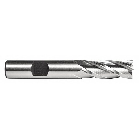HSS Bright Weldon Shank End Mill 1/4 by USA Precision Twist Drill Carbide End Mills