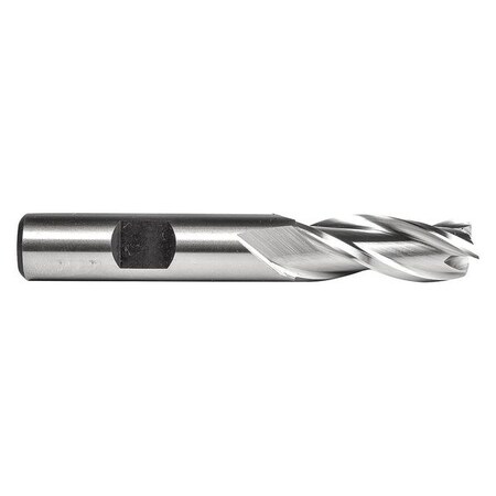 HSS Bright Weldon Shank End Mill 1/2X1/2 by USA Precision Twist Drill Carbide End Mills