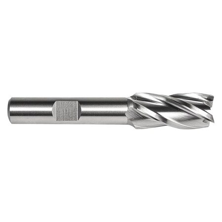 HSS Bright Weldon Shank End Mill 5/8X1/2 by USA Precision Twist Drill Carbide End Mills