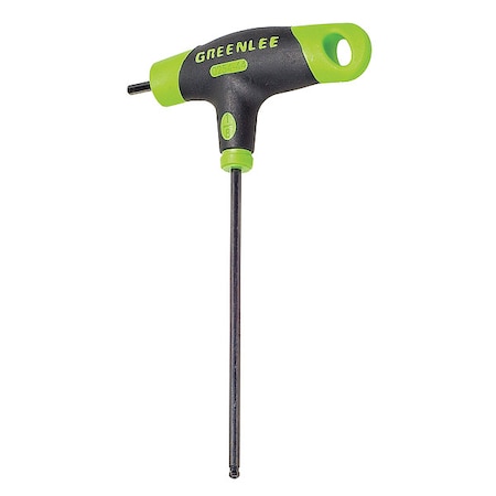 Hex Key Tip Size 1/8 in. Type 0254 44 by USA Greenlee Hex Keys