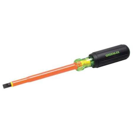 Ins Screwdriver Slotted 5/16x6 In Round by USA Greenlee Screwdrivers